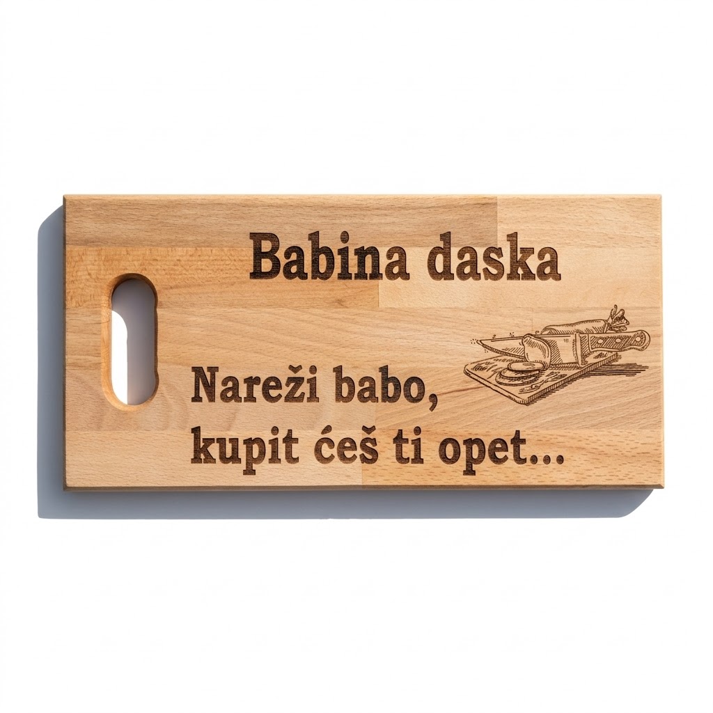 Babina daska za meso 1