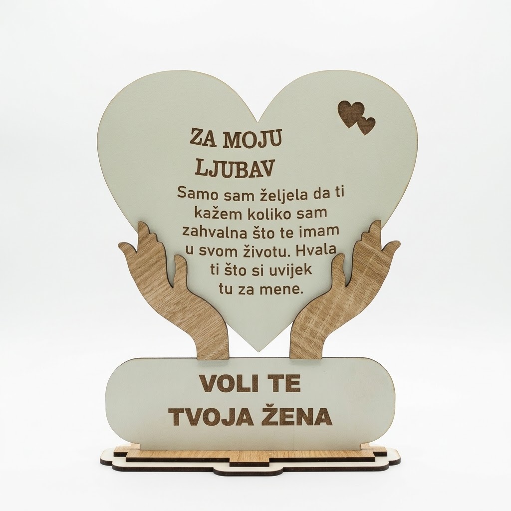 Drvena Plaketa Za Muža 1
