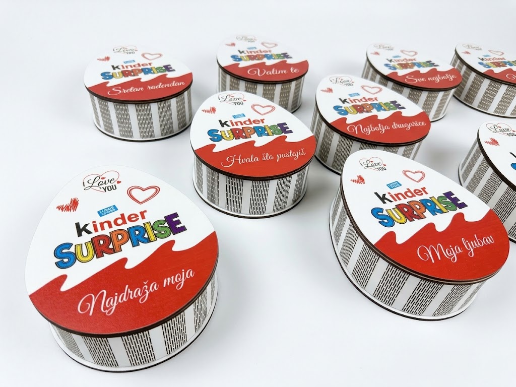 Drveno Kinder Jaje 1