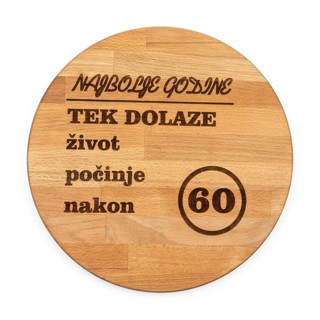Okrugla Daska Za Posluživanje 1